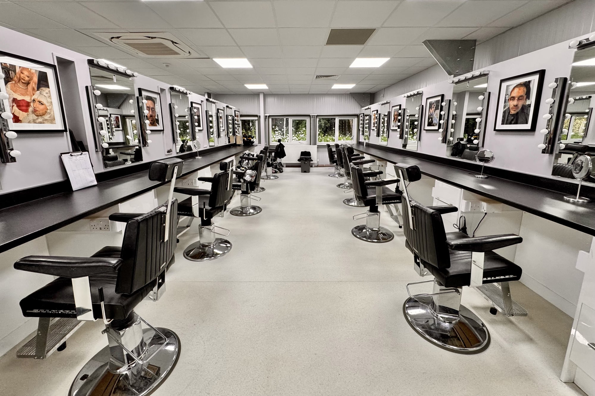 Studio Space - Makeup area